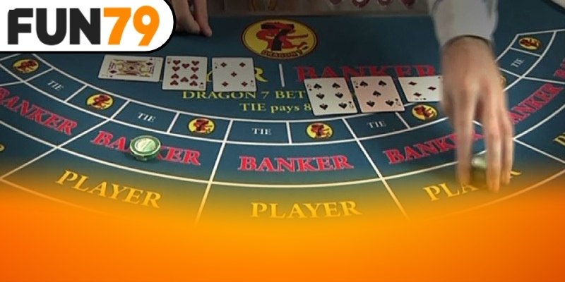 Bàn chơi Baccarat Fun79 bố cục rõ ràng